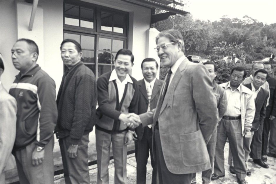 Lý Đăng Huy khi là thị trưởng Đài Bắc. Ảnh: National Depository of Cultural Heritage