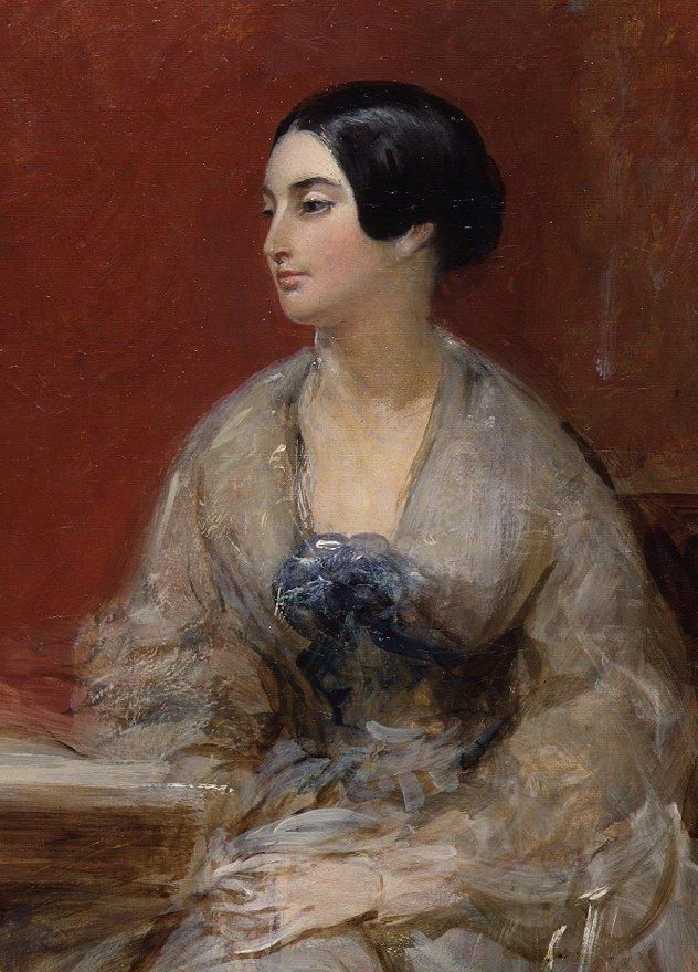 Caroline Norton (Tranh của Frank Stone - Nguồn ảnh: Wikimedia)