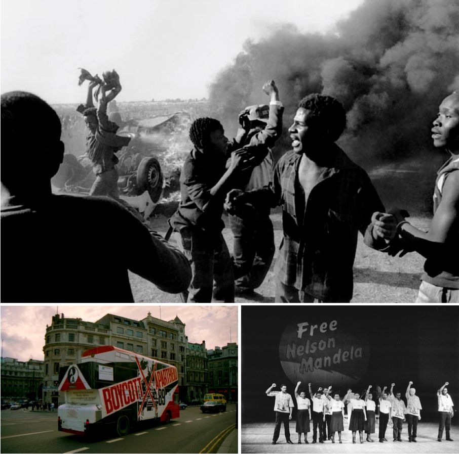 Nam Phi với vấn nạn Apartheid cũng trở th&agrave;nh một vật "tế thần" quen thuộc trong c&aacute;c k&igrave; gi&aacute;m s&aacute;t. Ảnh: Origins.