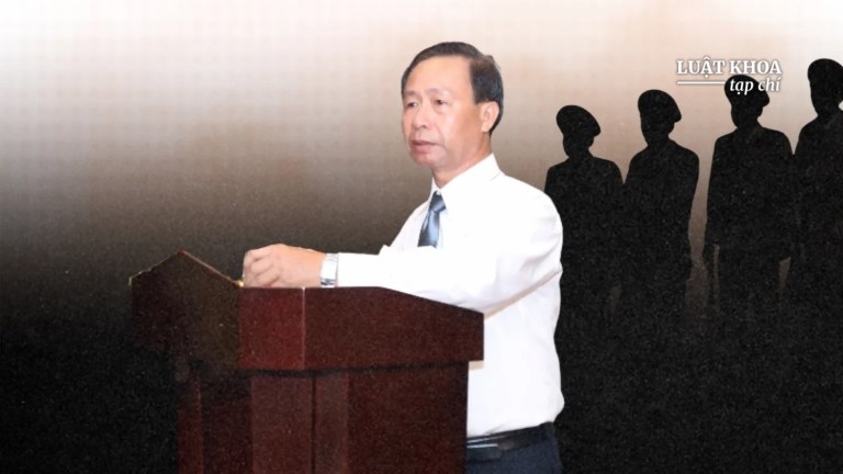 Ông Phan Trung Can vào năm 2015. Ảnh minh họa. Nguồn ảnh: Hiệp hội Doanh nghiệp Bình Thuận. Đồ họa: Thương Lê/Luật Khoa.